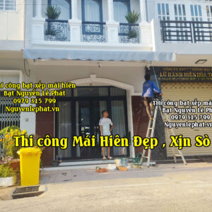 Thay Bạt Mái Che Di Động Quán Cafe tại Dĩ An, Hồ Chí Minh