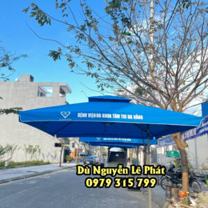Thay Vải Bạt Dù Che Nắng Mưa Ngoài Trời