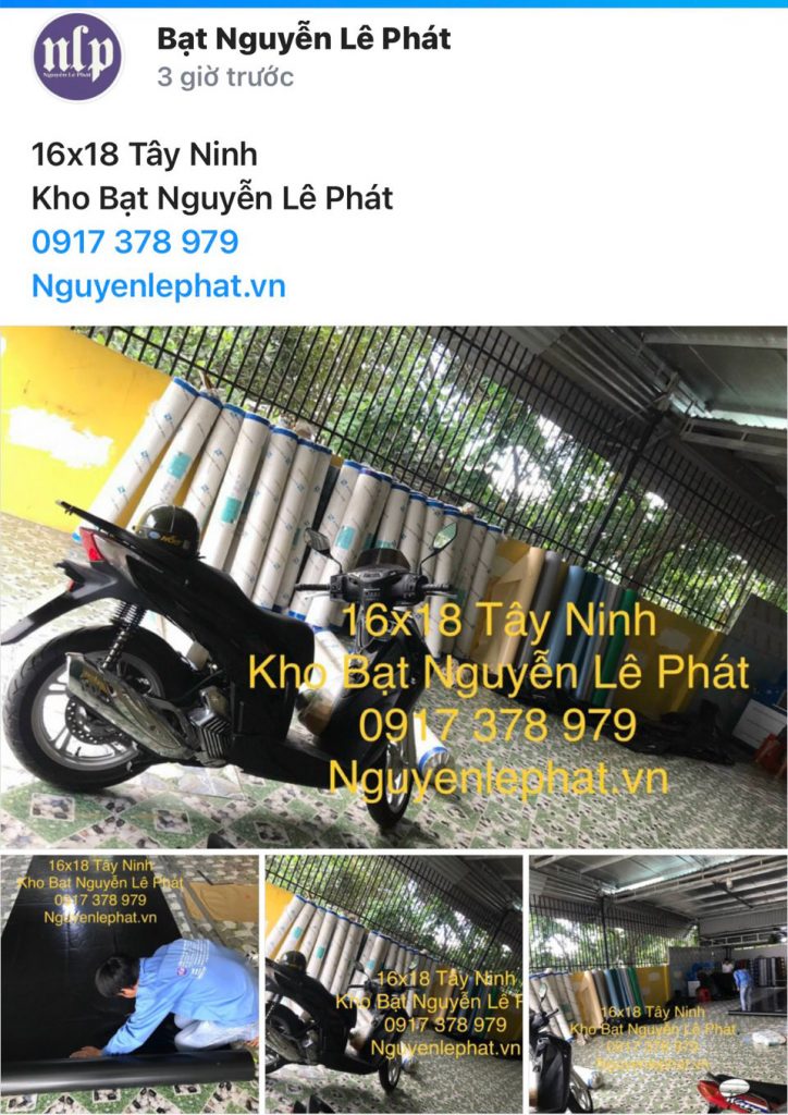 Thay bạt mái hiên di động