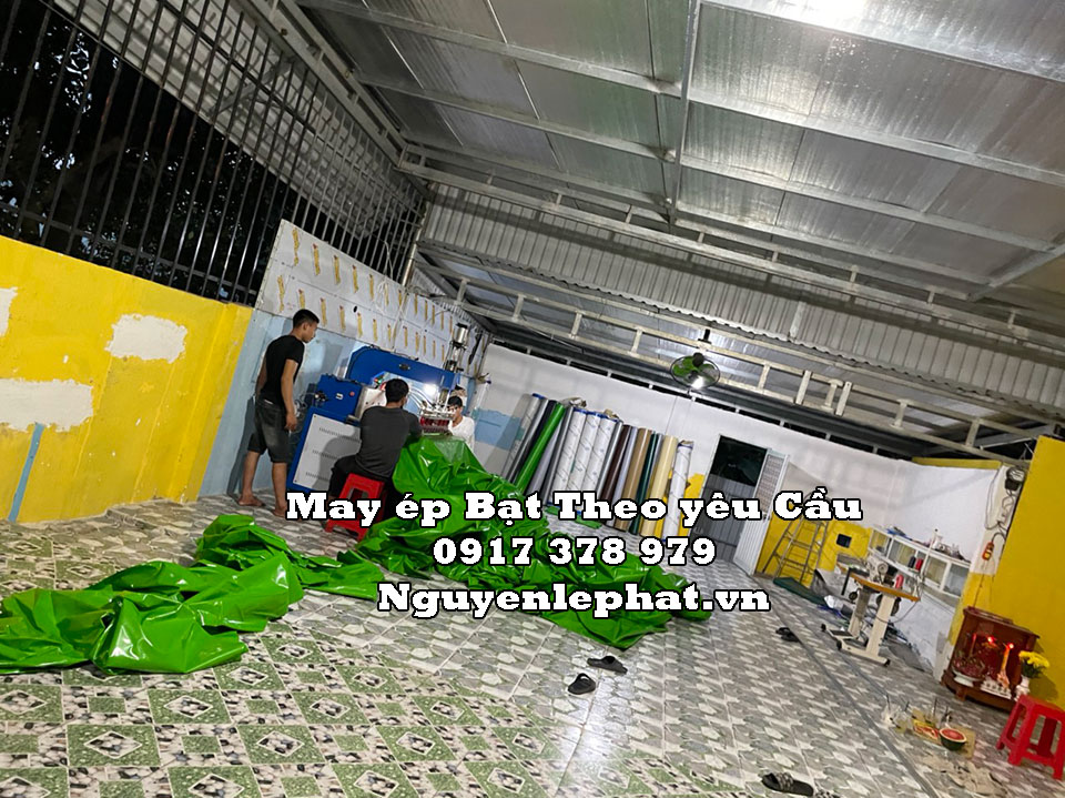 Thay bạt mái hiên di động