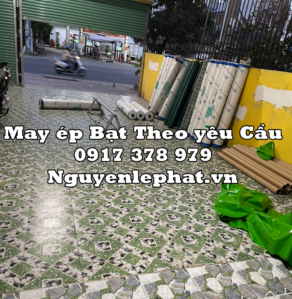 Thay bạt mái hiên di động