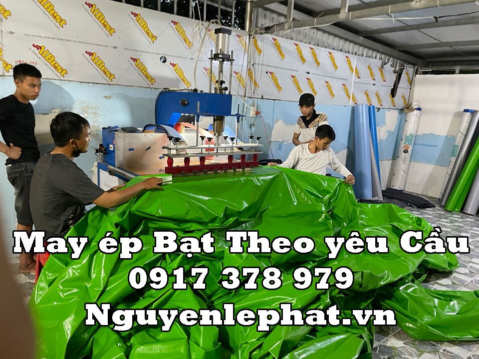 Thay bạt mái hiên di động