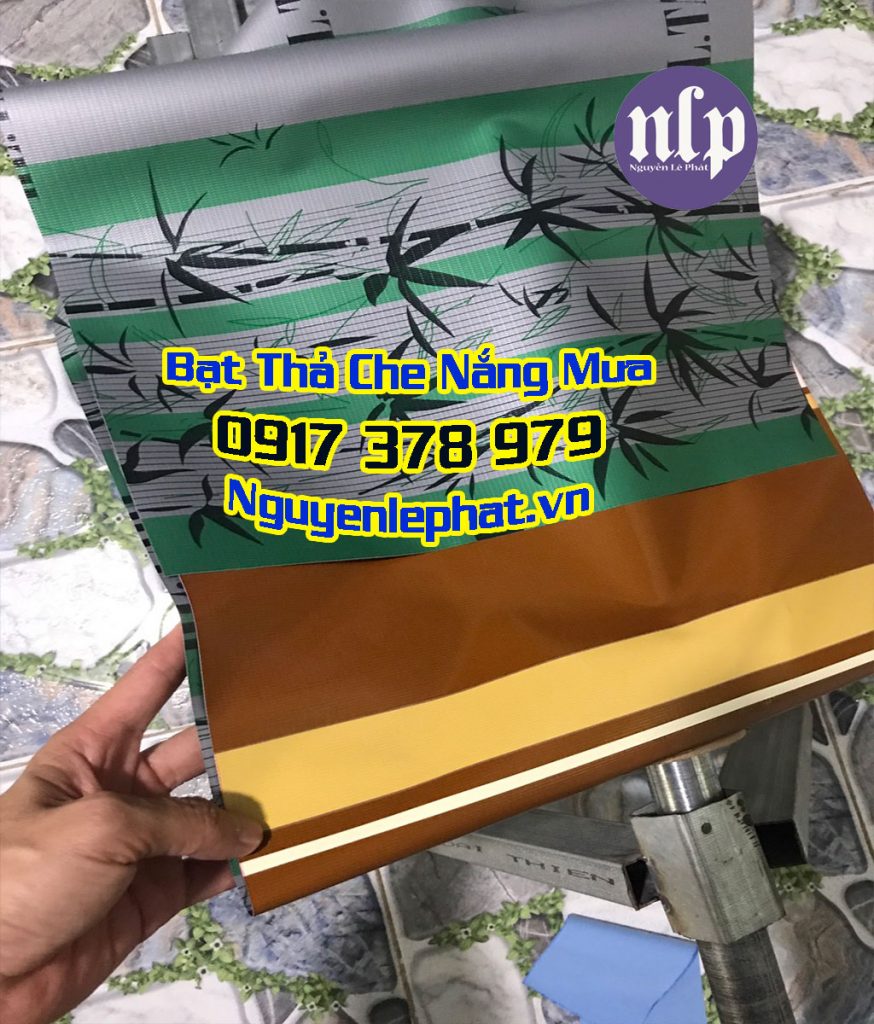 Thay bạt mái hiên di động