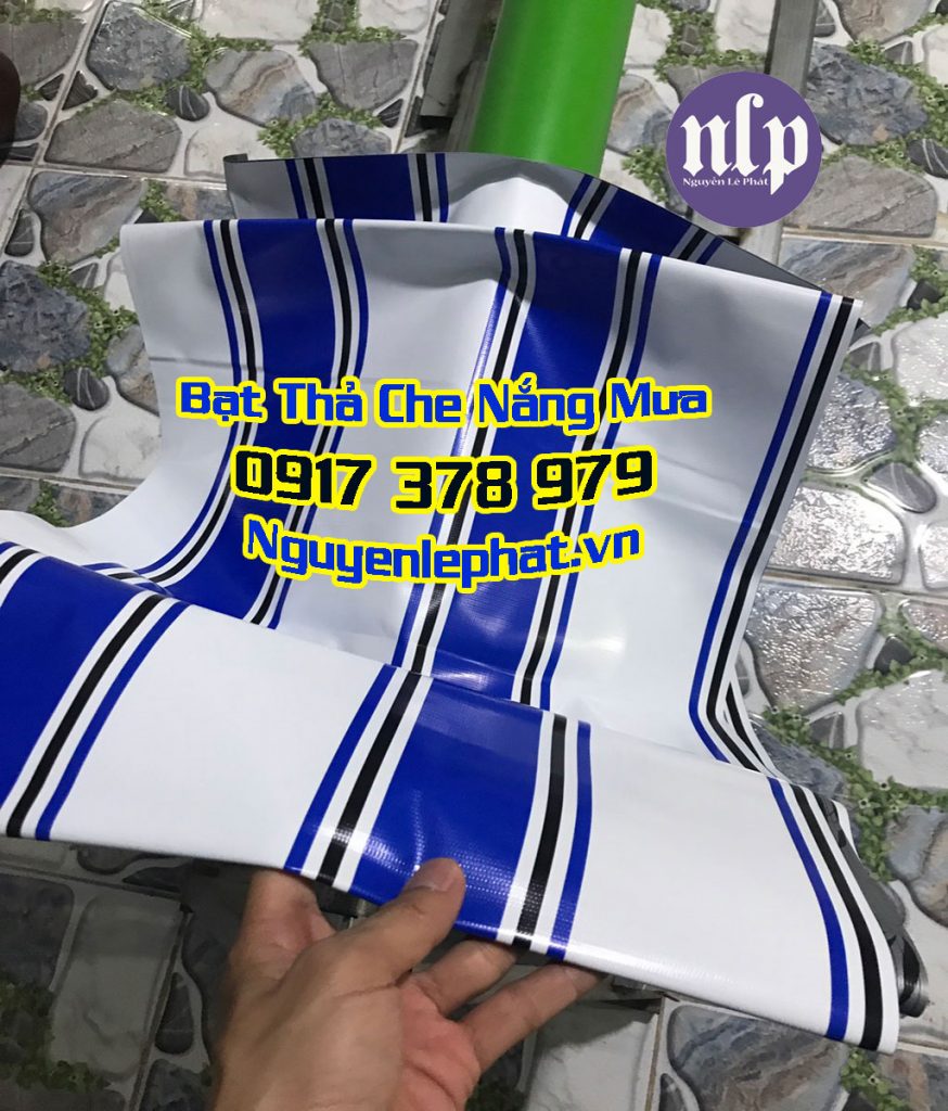 Thay bạt mái hiên di động