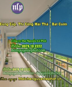 Thay bạt rèm che nắng mưa ngoài trời