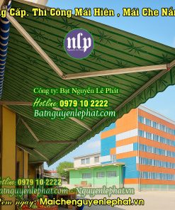 Thay Bạt Mái Che Di Động - Sửa Mái Hiên