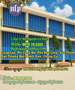 Mái che sân trường học