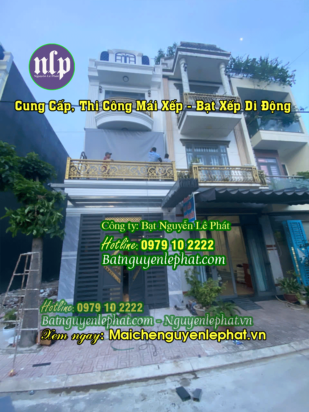 Thay bạt quán cafe, nhà hàng Biên Hoà