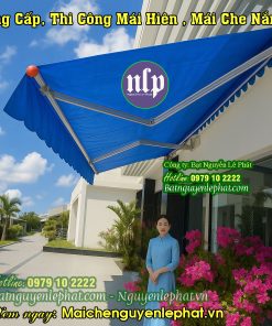 Thay Bạt Quay Tay Mái Hiên Che Nắng Mưa Trước Nhà TPHCM