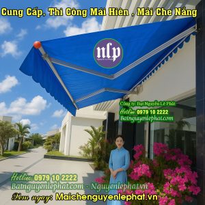Thay Bạt Quay Tay Mái Hiên Che Nắng Mưa Trước Nhà TPHCM