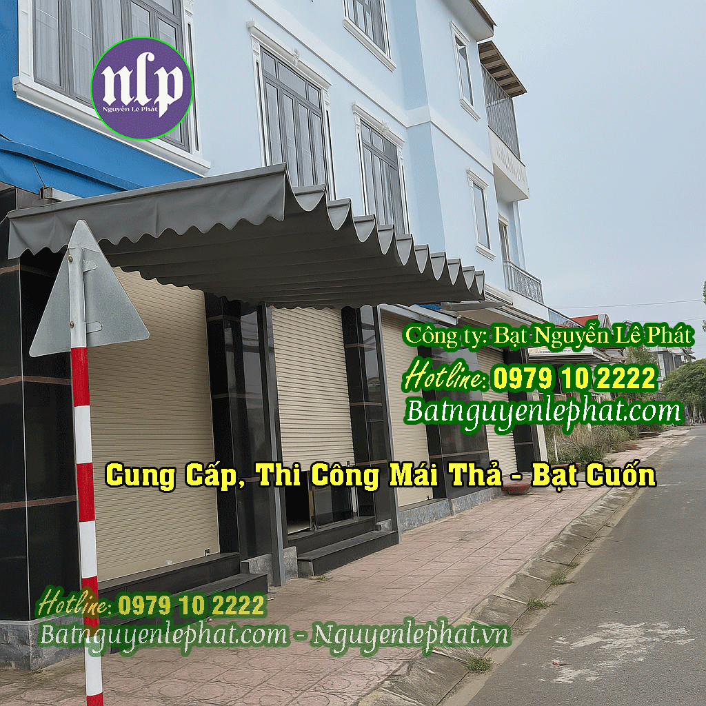 Thay bạt mái xếp giá rẻ Biên Hoà