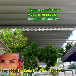 Báo Gía Thay Bạt Mái Che Di Động - Sửa Mái Hiên, Thay Bạt Mái Hiên Di Động Gía Tốt
