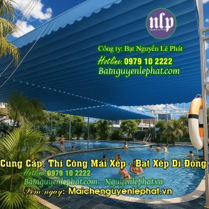 THAY BẠT MÁI CHE HỒ BƠI
