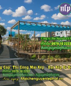 Thay Bạt Mái Che Quán Nhậu, Quán Cafe Tại Thủ Dầu Một