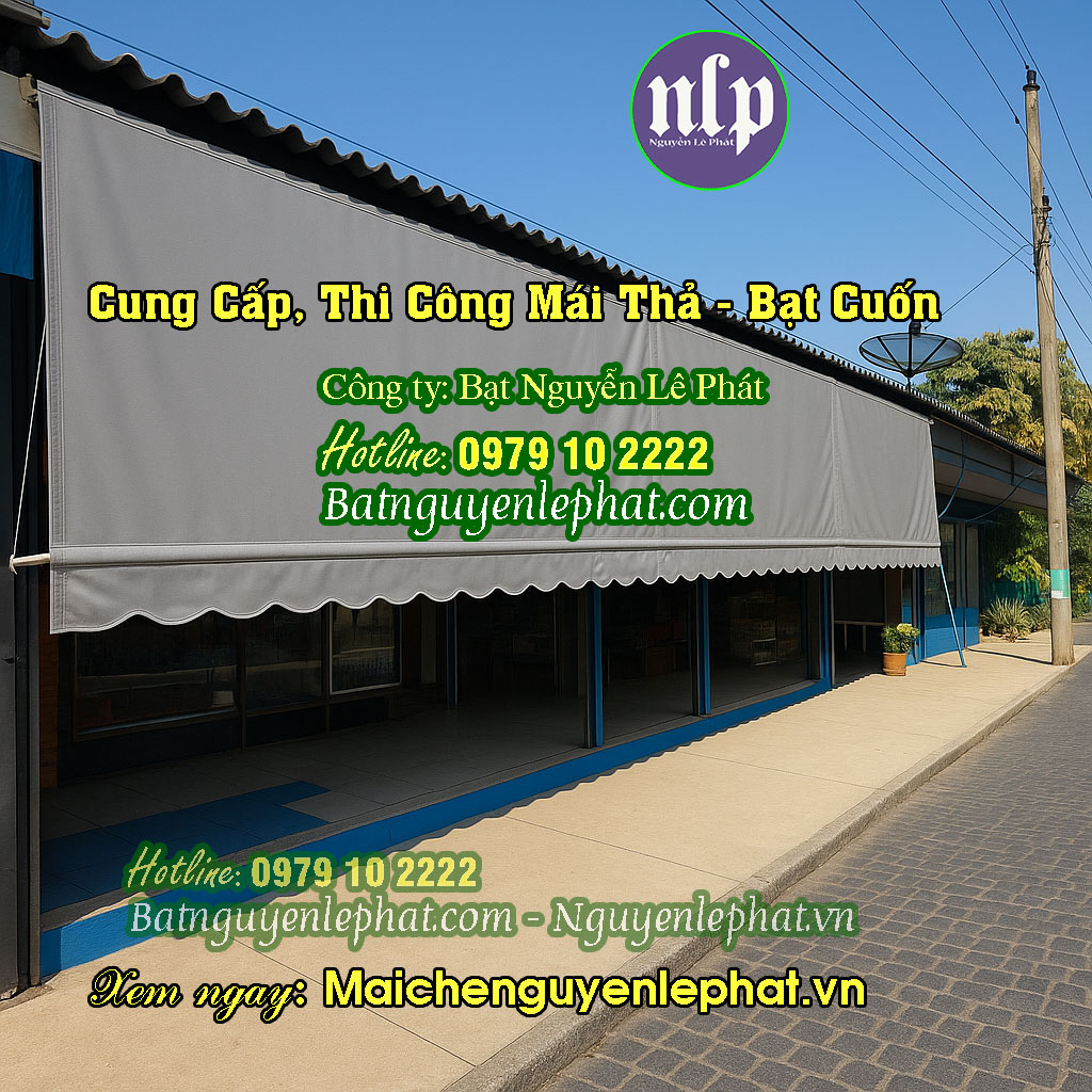 Thay bạt quán cafe, nhà hàng Biên Hoà