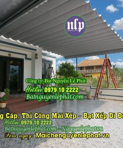 Thay Bạt Mái Kéo Che Quán Cafe, Quán Nhậu Nhà Hàng tại Vũng Tàu