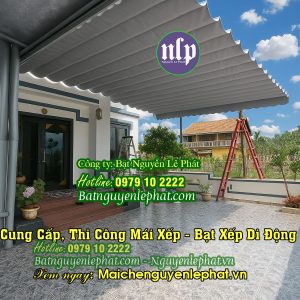 Thay Bạt Mái Kéo Che Quán Cafe, Quán Nhậu Nhà Hàng tại Vũng Tàu