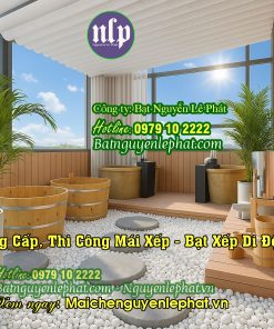 Thay Bạt Mái Kéo Che Quán Cafe, Quán Nhậu Nhà Hàng tại Vũng Tàu