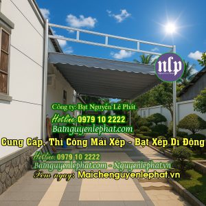 Thay Bạt Mái Kéo Che Quán Cafe, Quán Nhậu Nhà Hàng tại Vũng Tàu