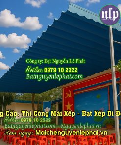 Mái che sân trường học