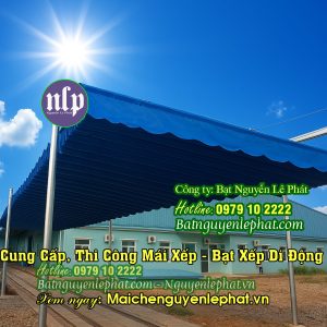 Thay Bạt Kéo Mái Che Di Động Nhà Xưởng Công ty KCN Nhà Kho Bãi Xe