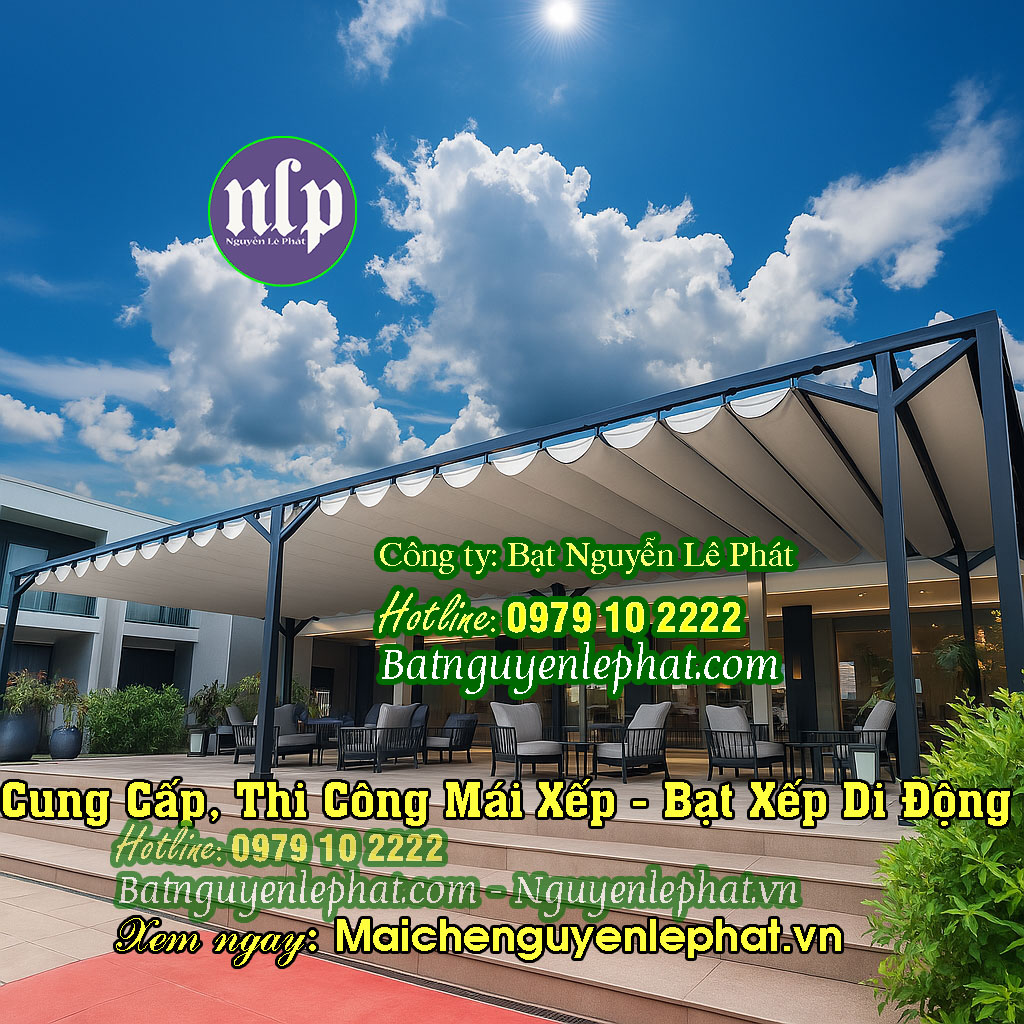 Thay Bạt Mái Hiên Che Quán Cafe, Quán Nhậu Nhà Hàng tại Bà Rịa