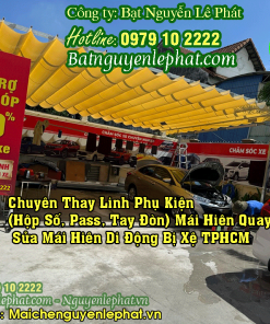 Mái Bạt Xếp Lượn Sóng Cho Cafe/Hồ Bơi/Nhà Xưởng 2026 – Đẹp, Bền, Mở Đóng Linh Hoạt
