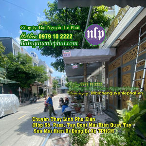 Thay Bạt Mái Hiên , Mái Xếp, Bạt Kéo Dây Di Động 550 Thuận An Lái Thiêu