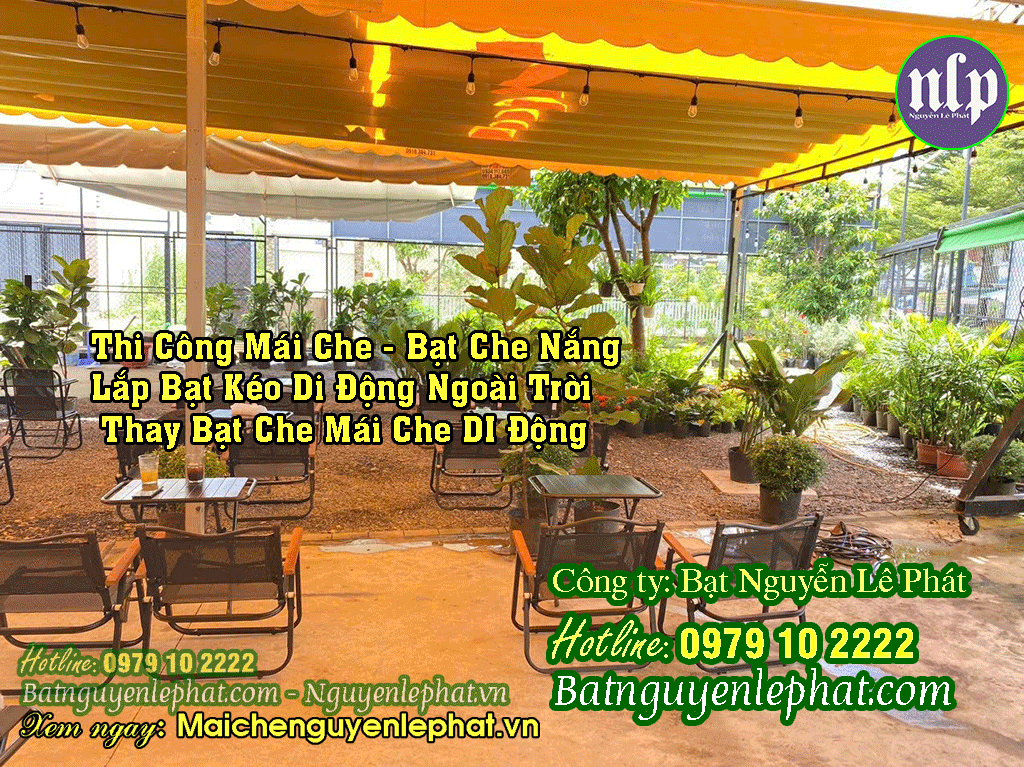 Thay Bạt Che Mái Che Di Động Tại Quận Thủ Đức HCM