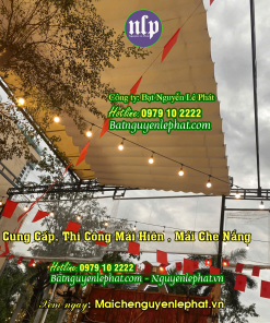 Thay Bạt Mái Hiên Mái Xếp, Thay Bạt Che Tự Cuốn Di Động tại Trà Vinh