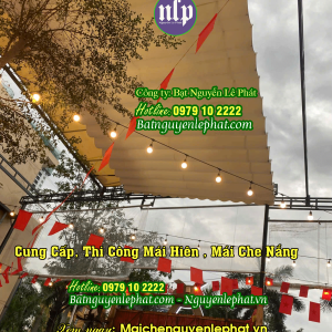 Thay Bạt Mái Hiên Mái Xếp, Thay Bạt Che Tự Cuốn Di Động tại Trà Vinh