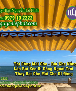Thay Bạt Che Mái Che Di Động Tại Quận Thủ Đức HCM