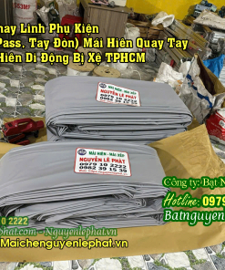 Thay Bạt Mái Che Sân Pickleball, Tennis, Cầu Long