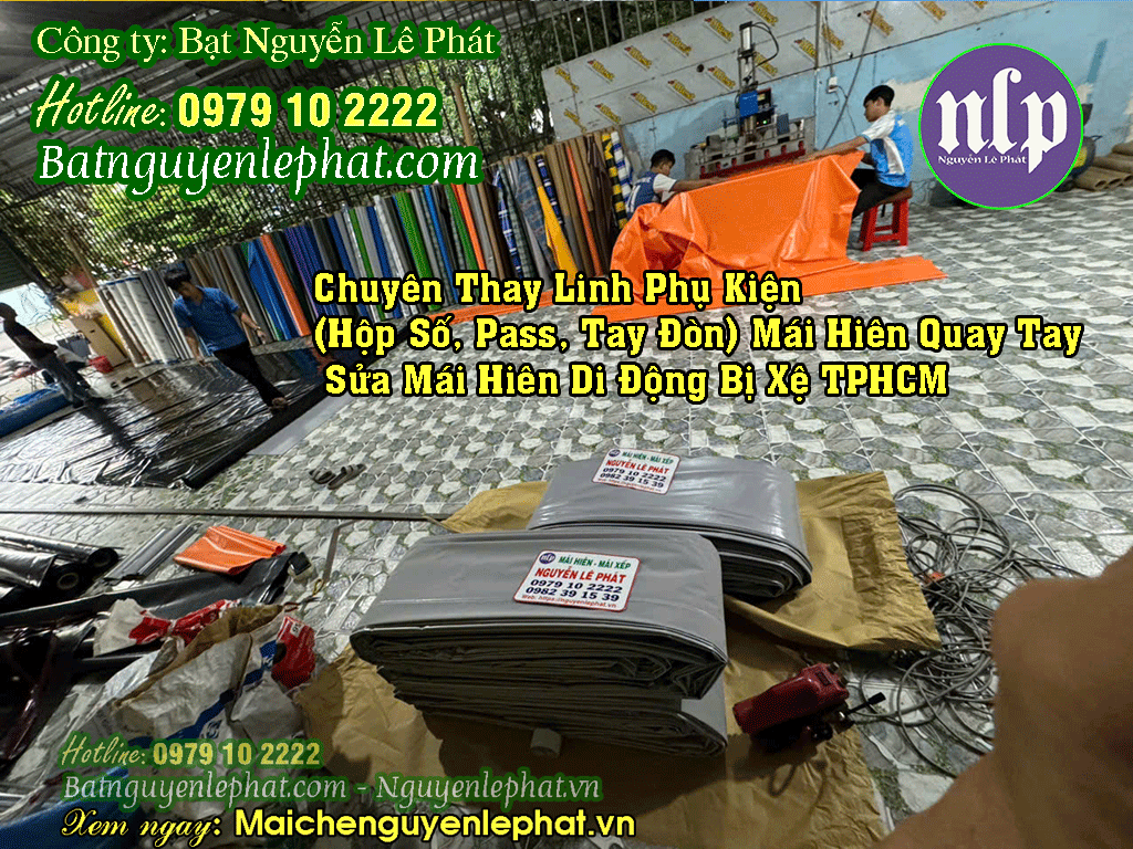 Thay Bạt Mái Hiên Mái Xếp Giá rẻ tại Quận 12