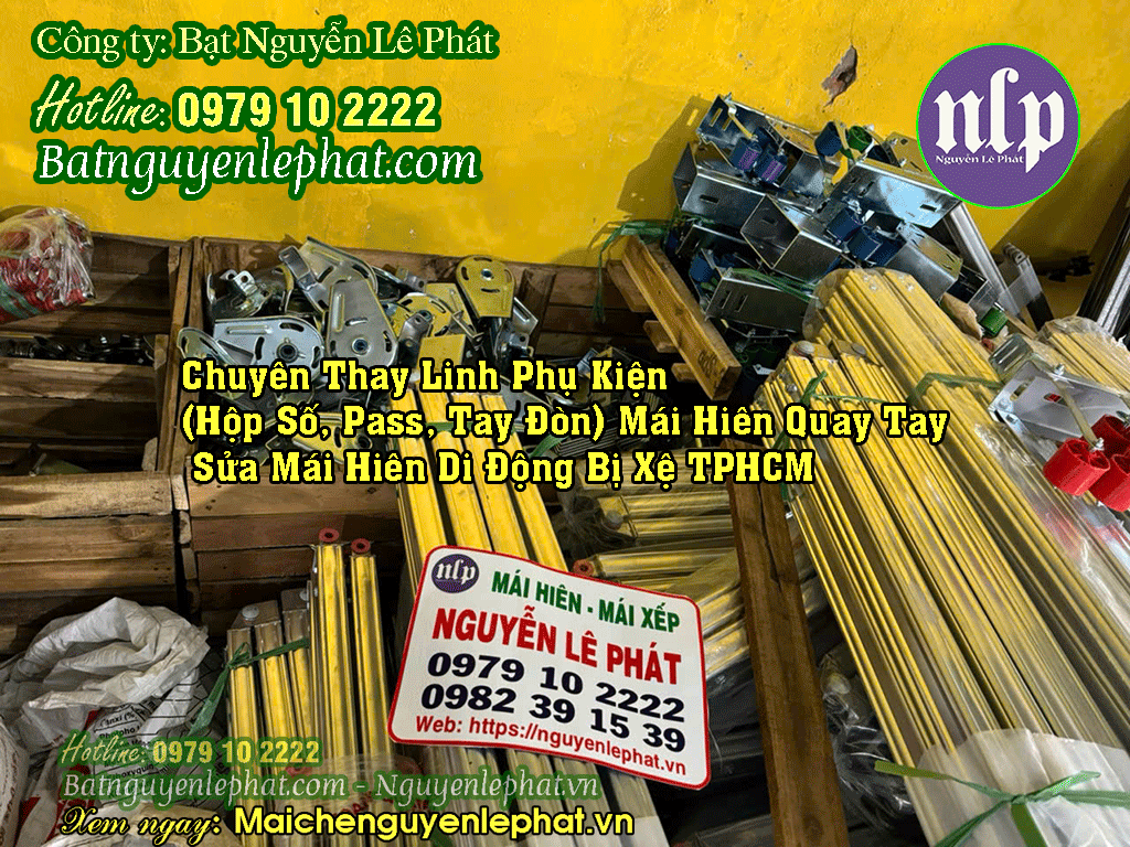 Linh phụ kiện mái hiên mái xếp