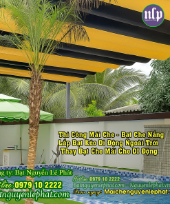 Thay Bạt Che Mái Che Di Động Tại Quận Thủ Đức HCM