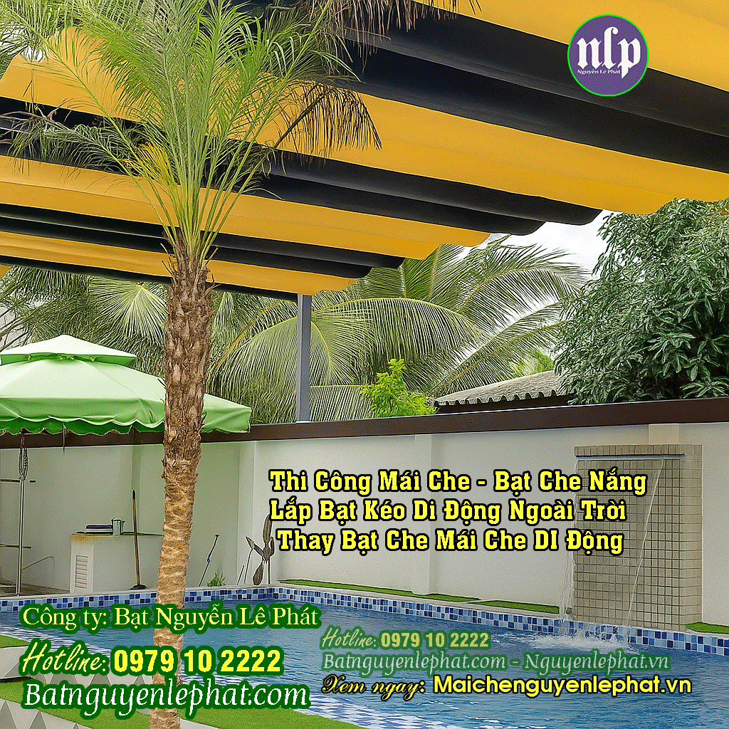 Thay Bạt Che Mái Che Di Động Tại Quận Thủ Đức HCM Thay Bạt Che Mái Che Di Động Tại Quận Thủ Đức HCM