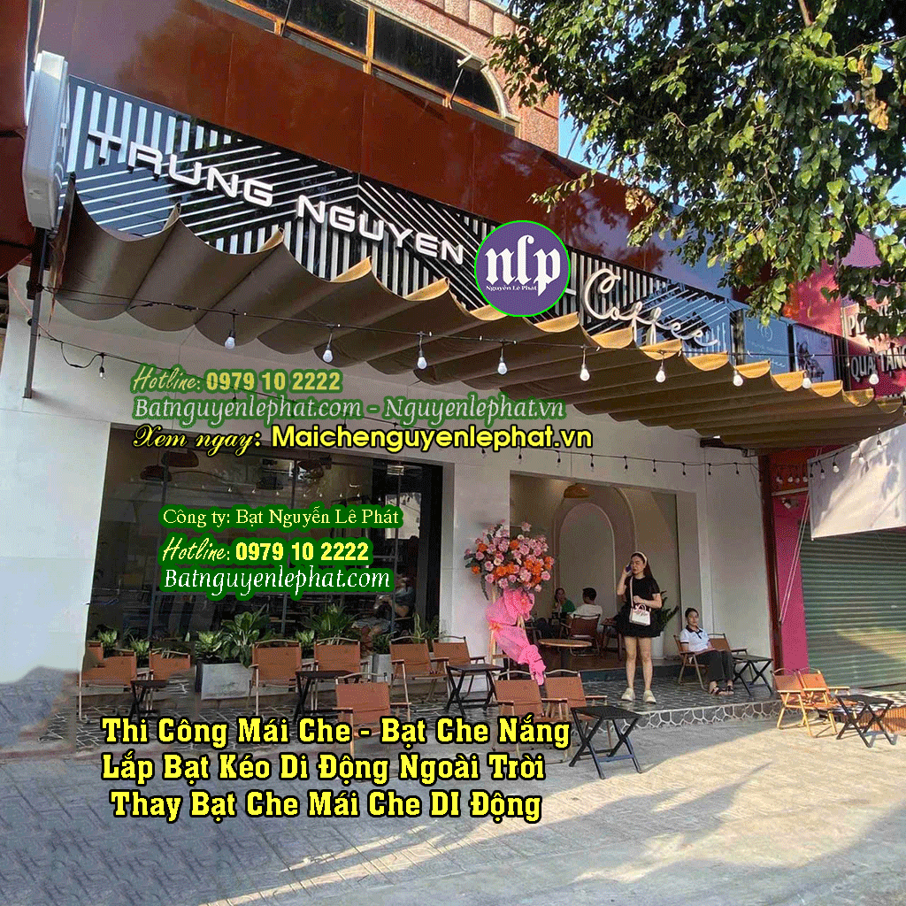 Thay Bạt Mái Che , Bạt Cuốn Che Nắng Mái Hiên tại Bà Rịa Vũng Tàu