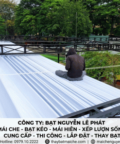 [Liên Hệ] Thiết Kế Mái Che Sân Thượng, Thay Bạt Mái Hiên, Mái Xếp, Bạt Mái Kéo Tại Xuyên Mộc Bà Rịa - Vũng Tàu