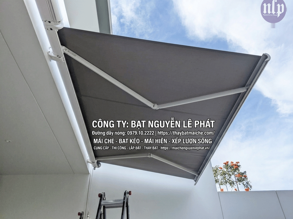 Thay Bạt Mái Hiên Di Động Ở Tân Biên, Thay Bạt Sân Vườn Tây Ninh