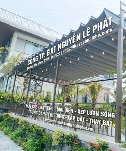 Thay Bạt Mái Xếp Lượn Sóng Ở Gò Dầu , Thay Bạt Sân Thượng Tây Ninh